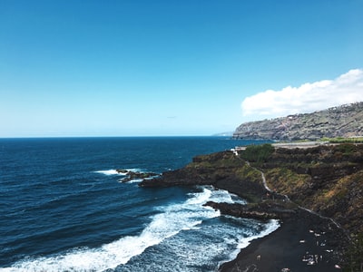 海岸航拍